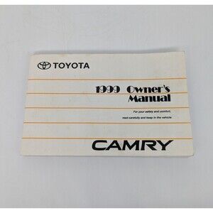 1991 Toyota Camry Owners Manual